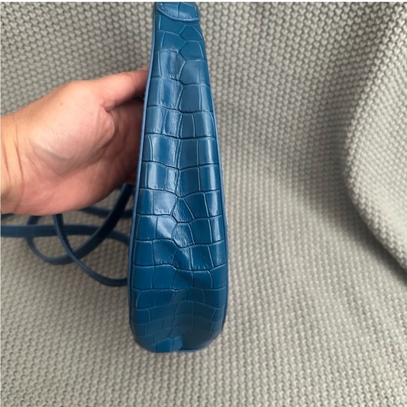 Staud Blue Mini Moon Bag - Picture 4 of 5